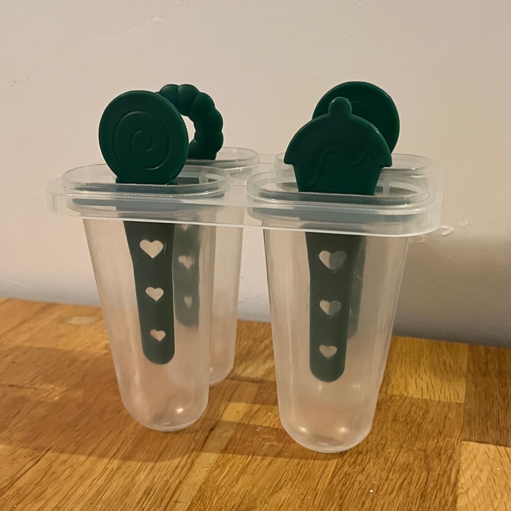 Green Popsicle Molds